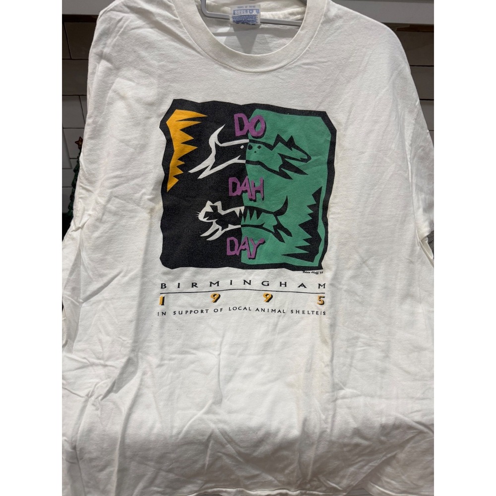 vtg hanes do dah day birmingham 1995 tee‎ xl